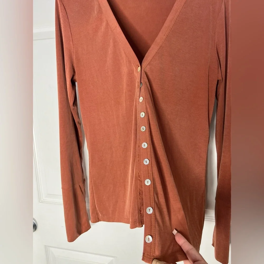 Altar Houseline Button Down Cardigan Sz XL
